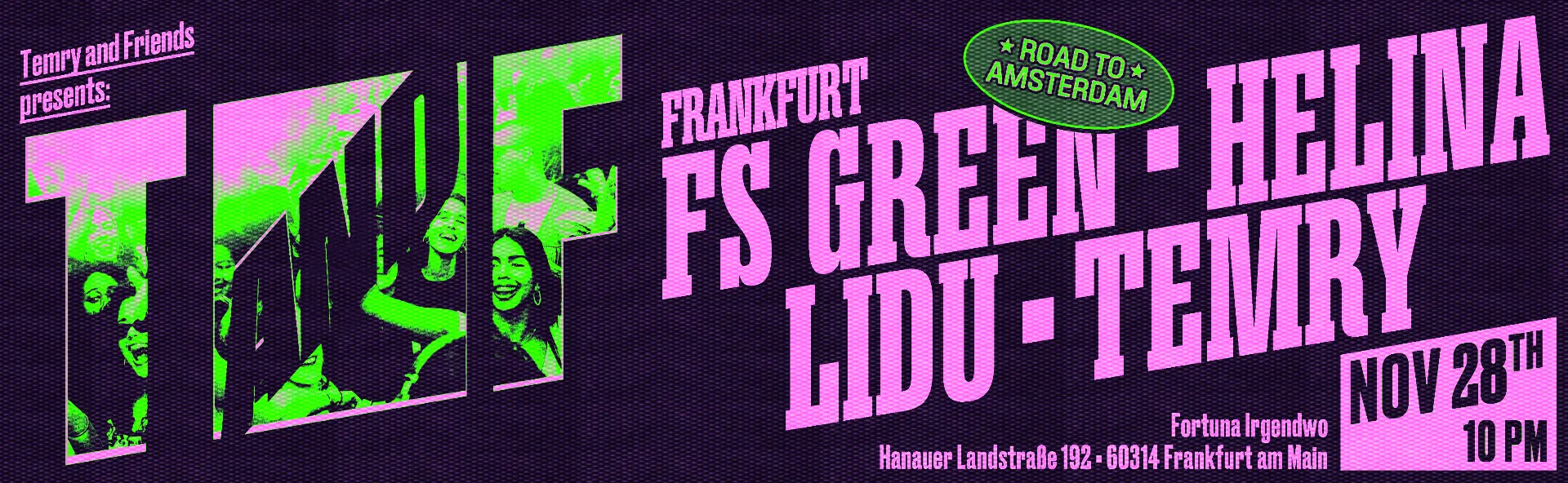 Temry and Friends — Frankfurt, November 28, 2026, Fortuna Irgendwo